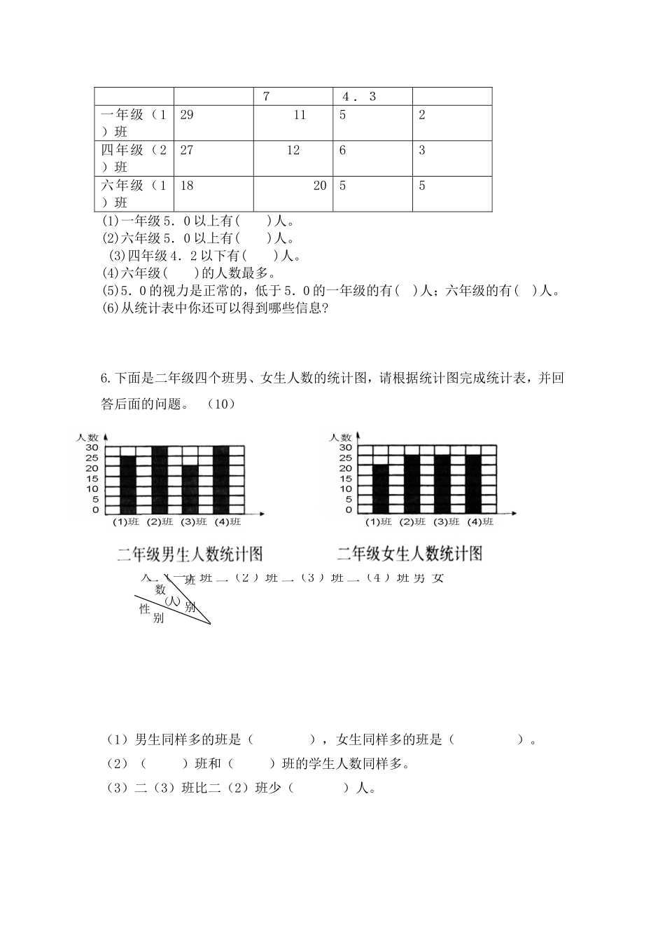 《数据收集整理》课后练习_第2页