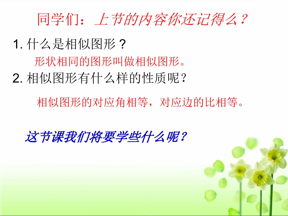 27.2.1相似三角形的判定_第2页