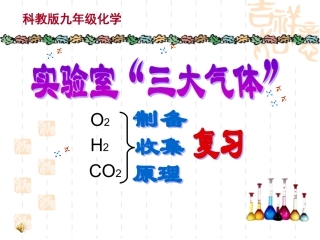 实验室三大气体制备(复习)
