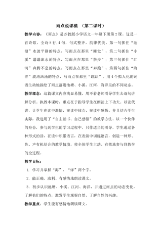 刘琼——雨点