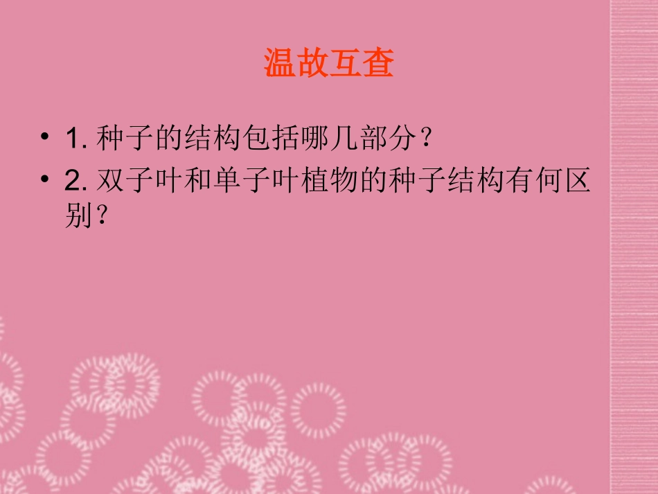 山西省太谷县明星中学七年级生物上册-第三章-第二节《种子的萌发》课件-新人教版_第2页