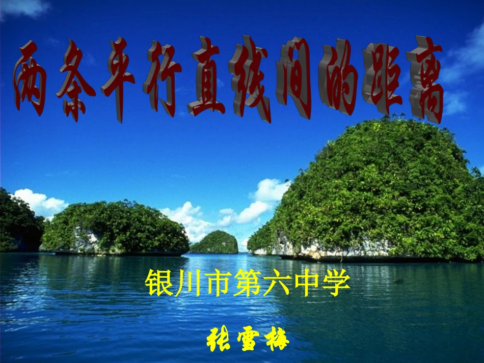3.3.4两条平行直线间的距离-(3)_第3页