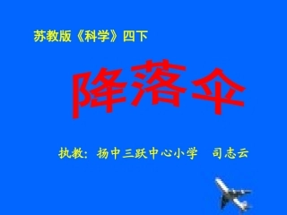 司志云降落伞