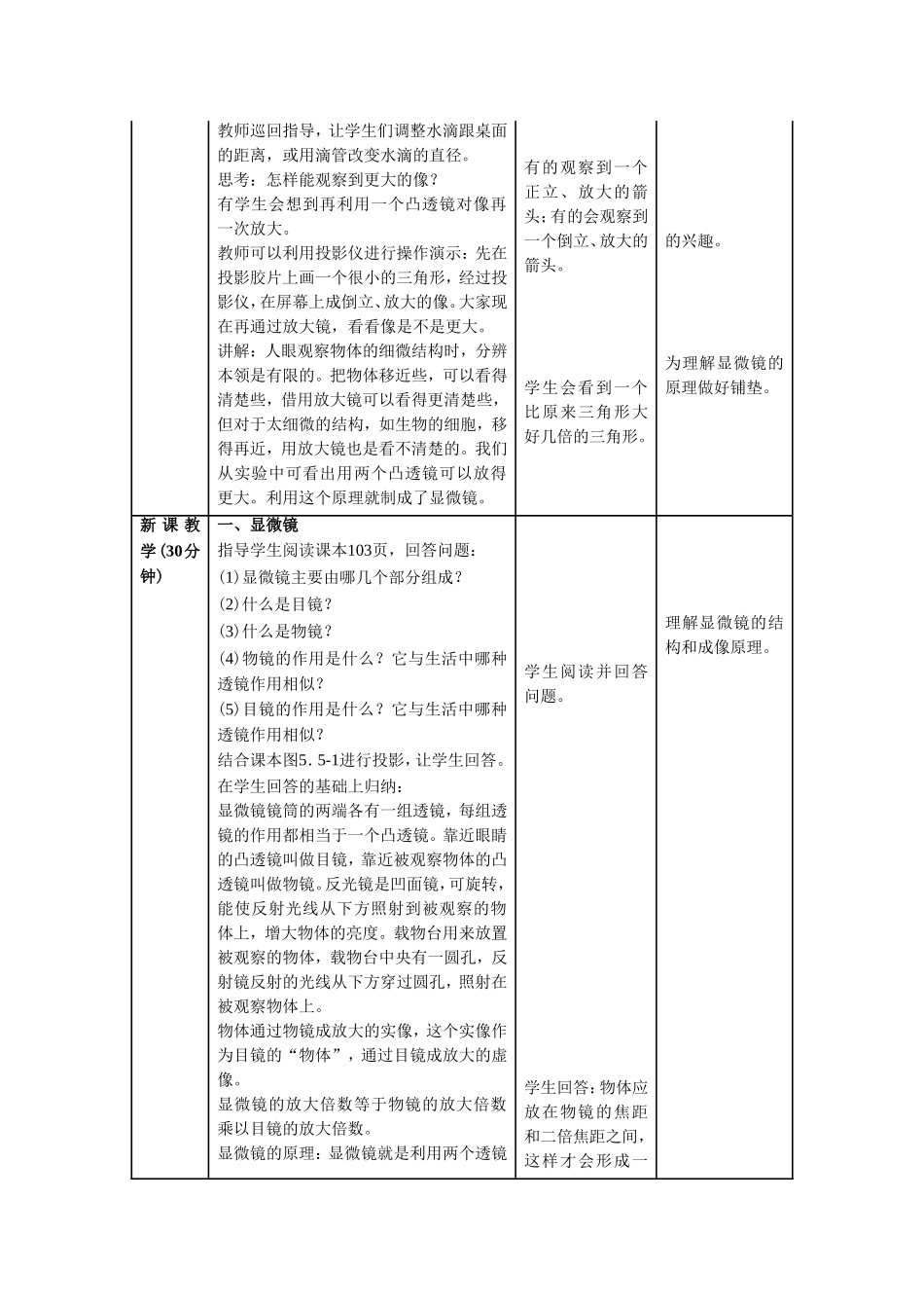 《显微镜和望远镜》教案1_第2页
