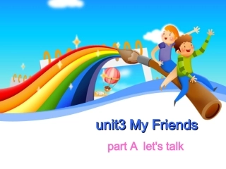 四英上册Unit3Myfriends第2课时课件