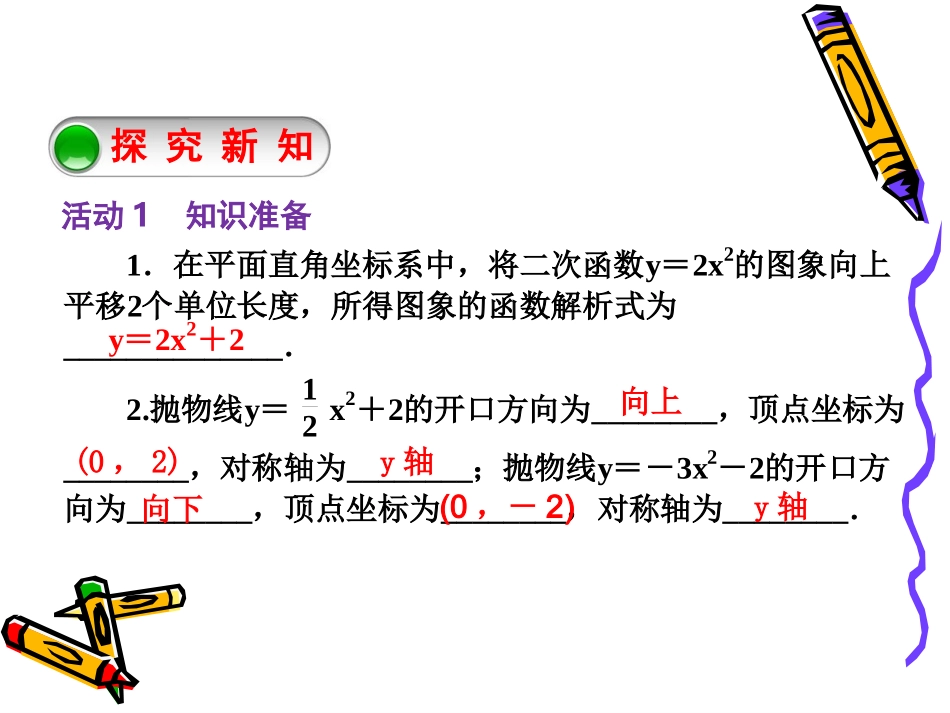 二次函数y=a(x-h)2的图象和性质.1.3-第2课时-二次函数y=a(x-h)2的图象和性质_第2页