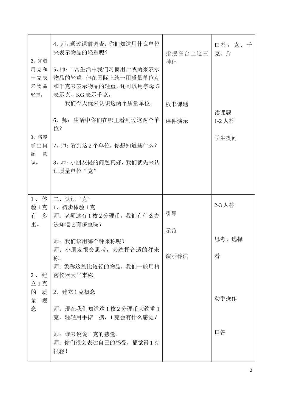 克和千克教案_第2页