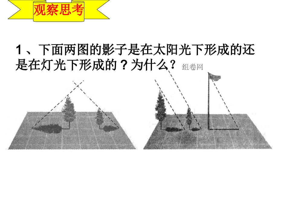 江苏省宿迁市钟吾初级中学八年级数学下册《10.7-相似三角形的应用》课件-苏科版_第2页
