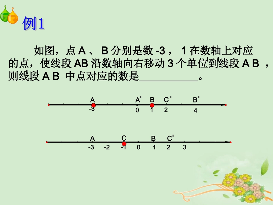 浙江省宁波市北仑区江南中学七年级数学《数形结合话数轴》课件-_第3页