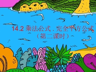 14.2.2完全平方公式(人教版.八年级上册)