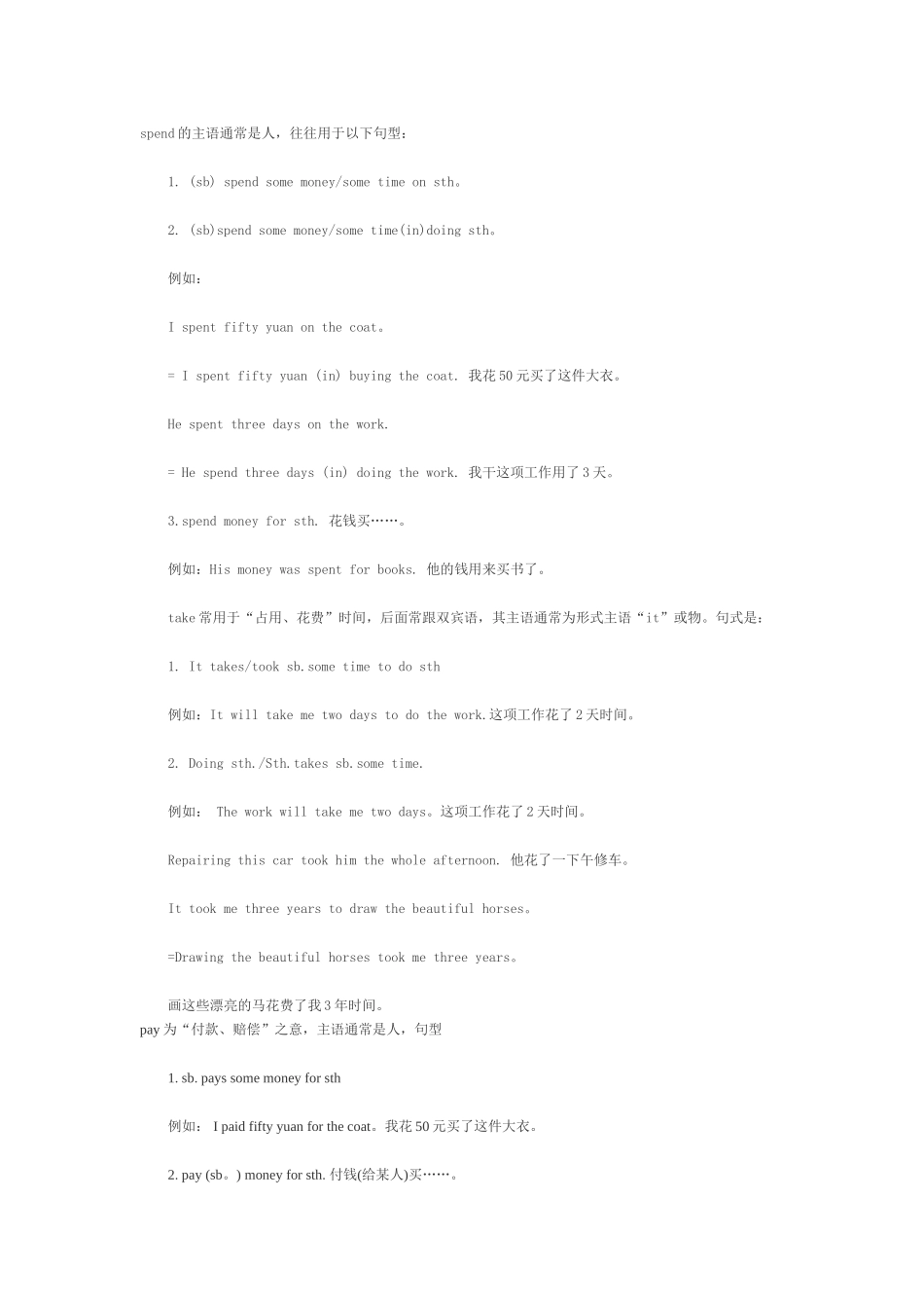 spend的主语通常是人_第1页