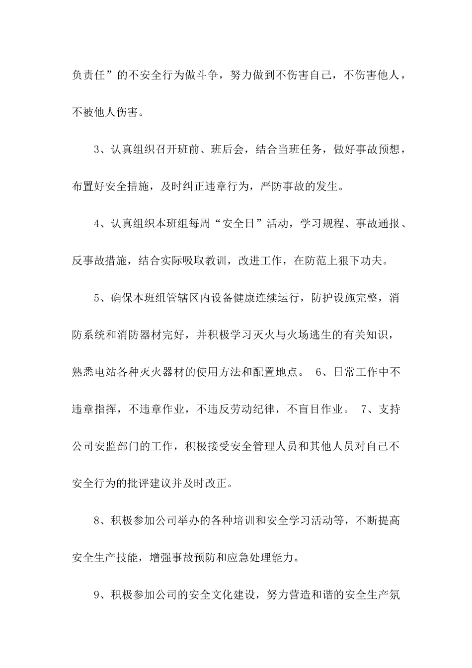 企业承诺书模板集合九篇_第2页