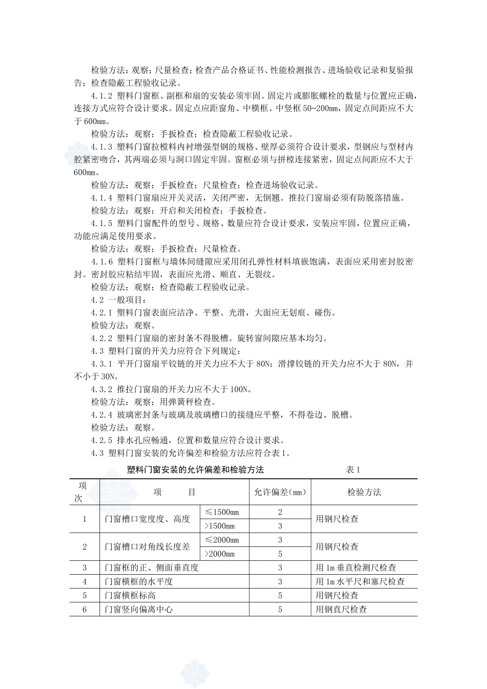 4.4.14硬PVC门窗(塑钢门窗)安装作业指导书_第2页