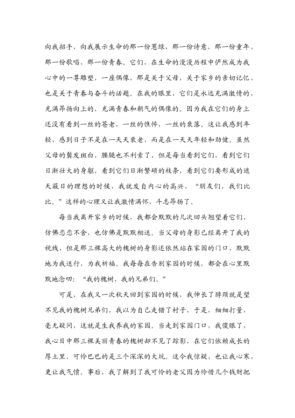 我生命中的三棵槐树_第2页