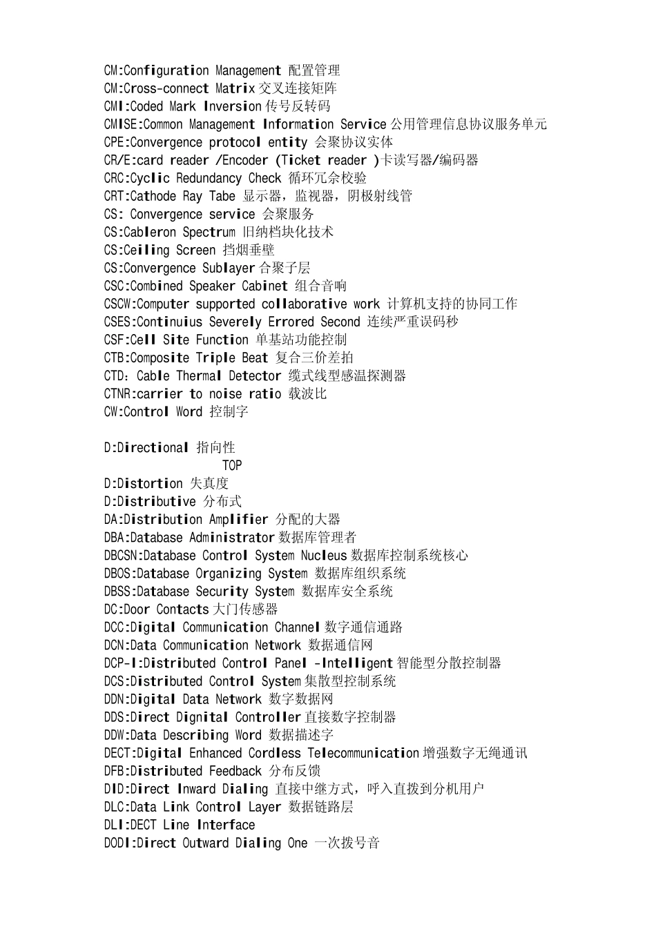 专业术语缩写大全_第3页