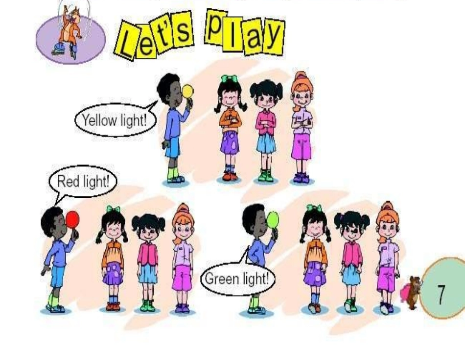 六年级英语lesson1课件_第3页