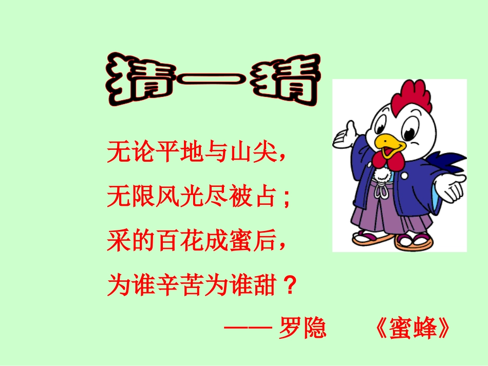 23绿色蝈蝈课件_第3页