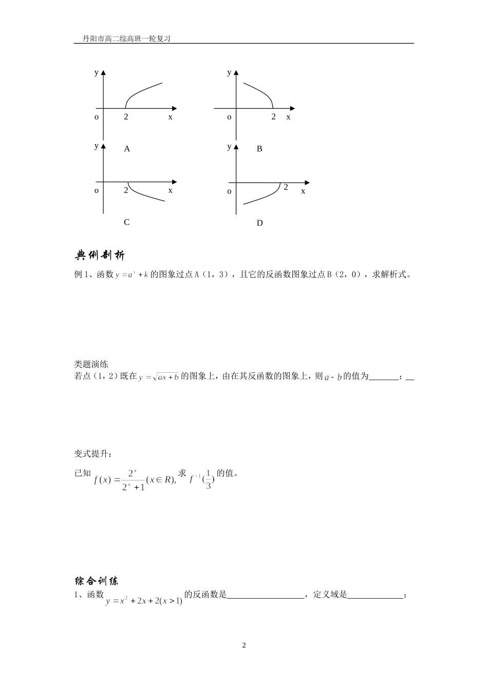 第三节反函数_第2页