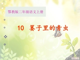 二上(10)篓子里的青虫