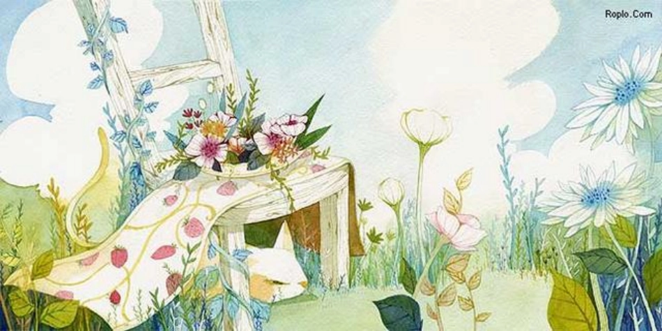 淡淡的就很好看-韩国插画师Chun-Eun-Sil淡雅插画_第3页