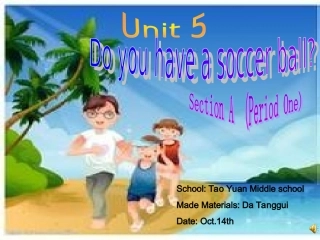 Unit5Doyouhaveasoccerball