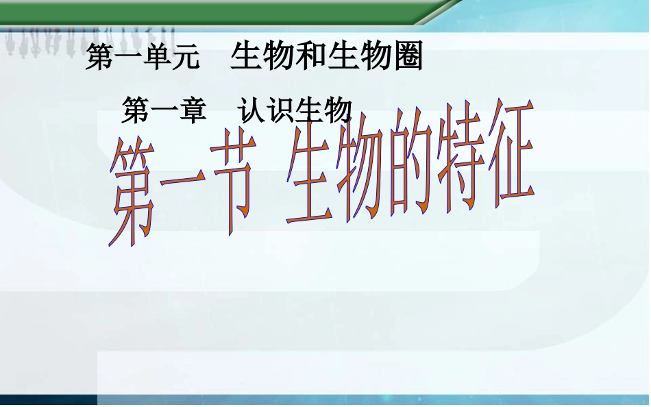 1.1.1生物的特征_第1页