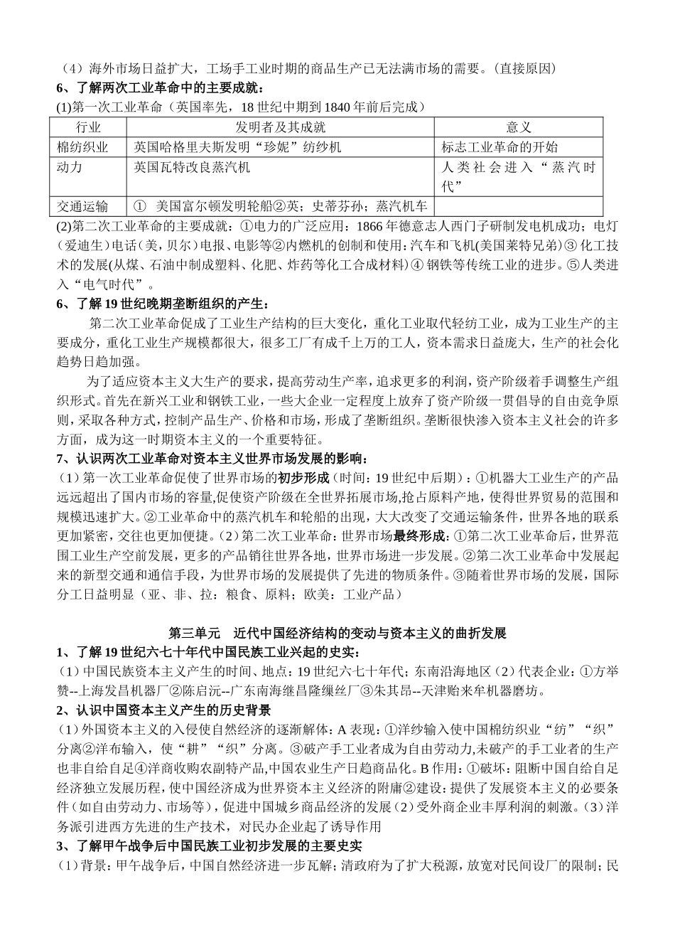 必修2学测提纲_第3页