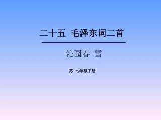 《沁园春--雪》-(3)