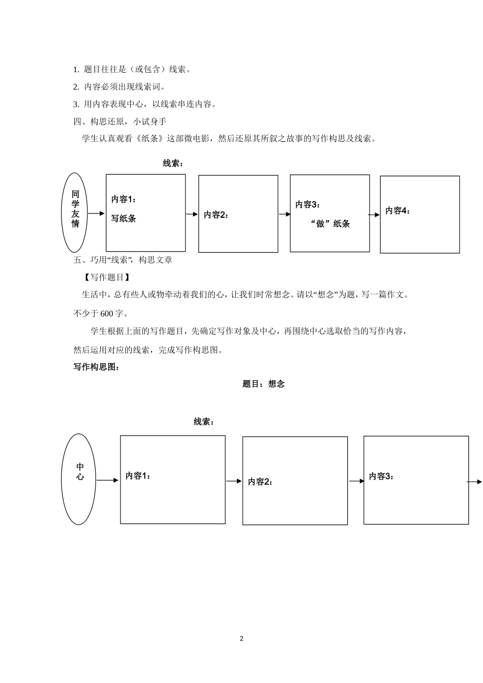 《记叙的线索》教学设计_第2页