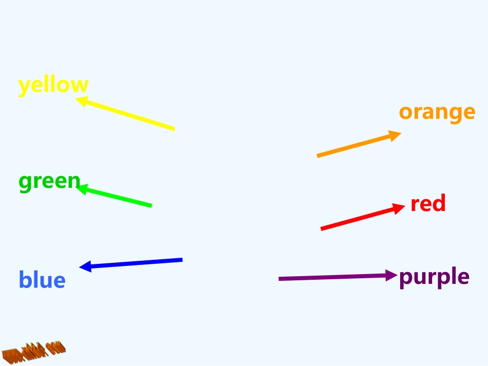 新版pep四年级上册英语unit1-lesson4_第3页