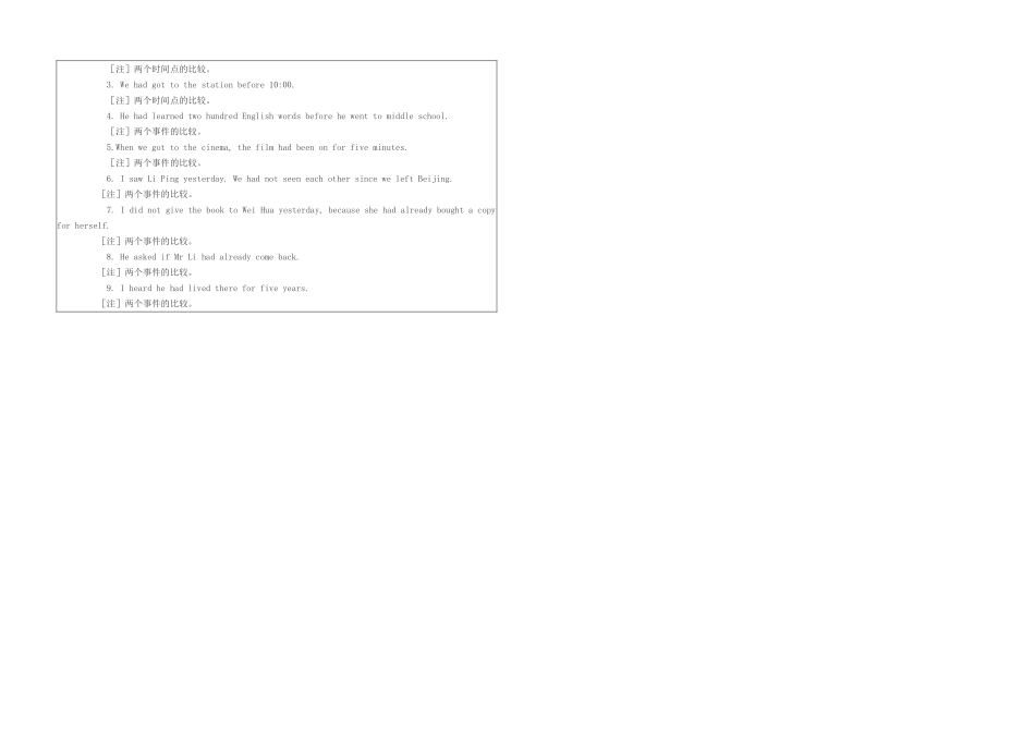 八年级英语下册过去完成时语法精讲人教版_第3页