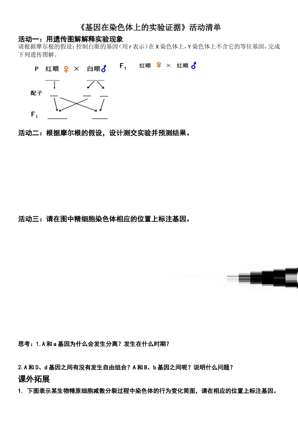 第四节伴性遗传_第1页