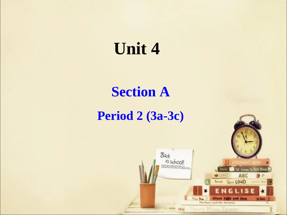 七年级上unit4SectionA-2_第1页