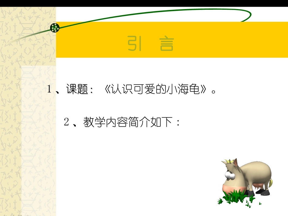 认识可爱的小海龟_第2页