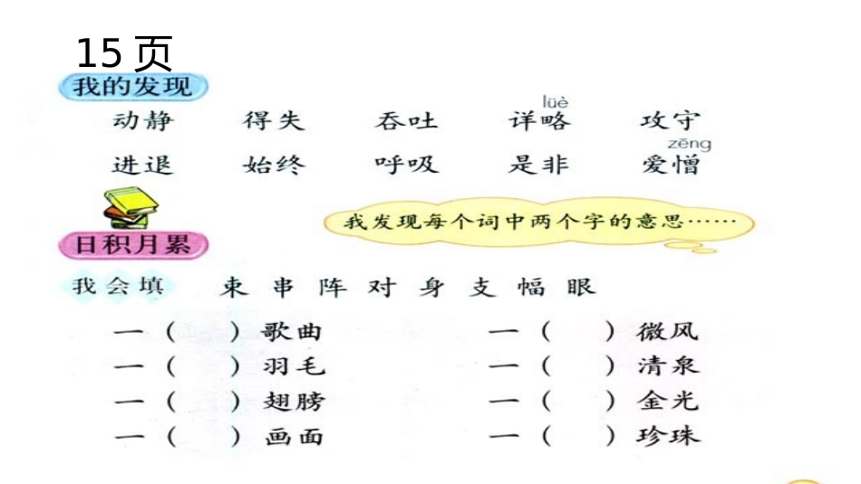 三下古诗、好词、谚语丁金明_第2页