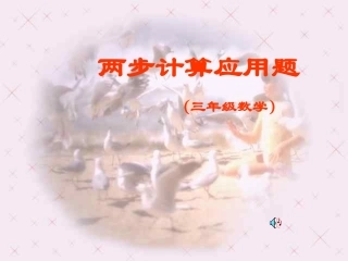 两步计算应用题