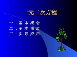 一元二次方程 (6)