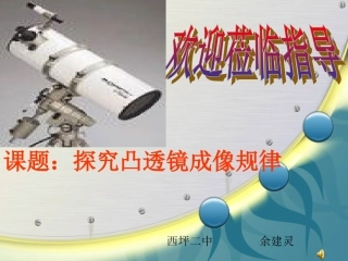 凸透镜成1像