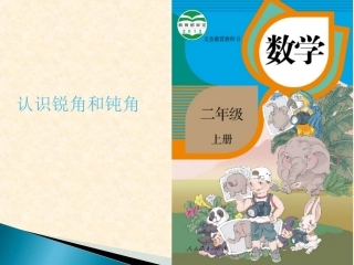 认识锐角和钝角 (2)