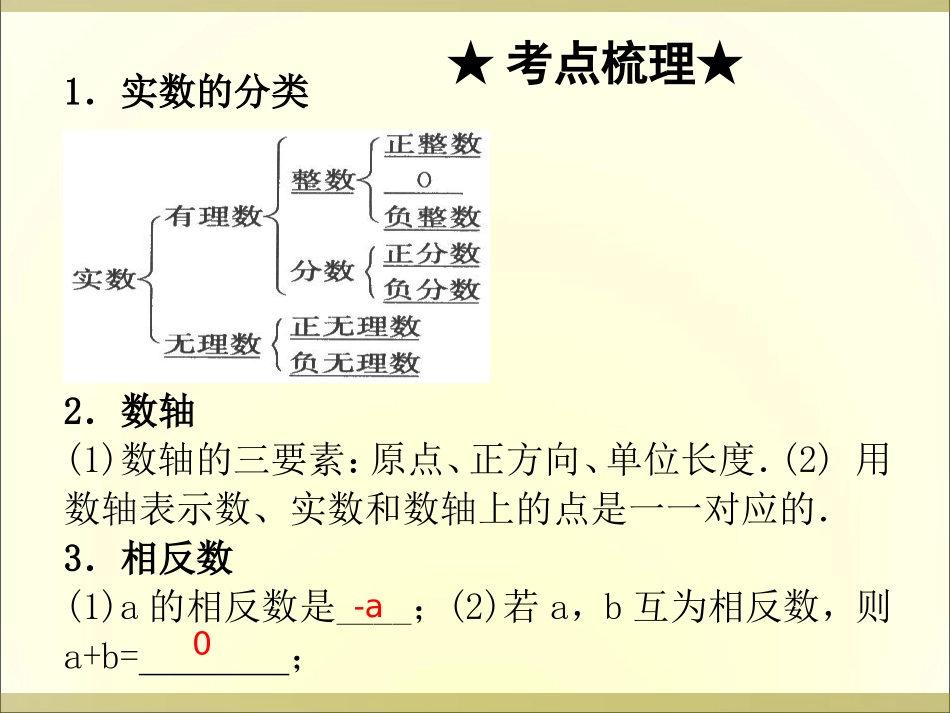 中考复习一实数_第3页