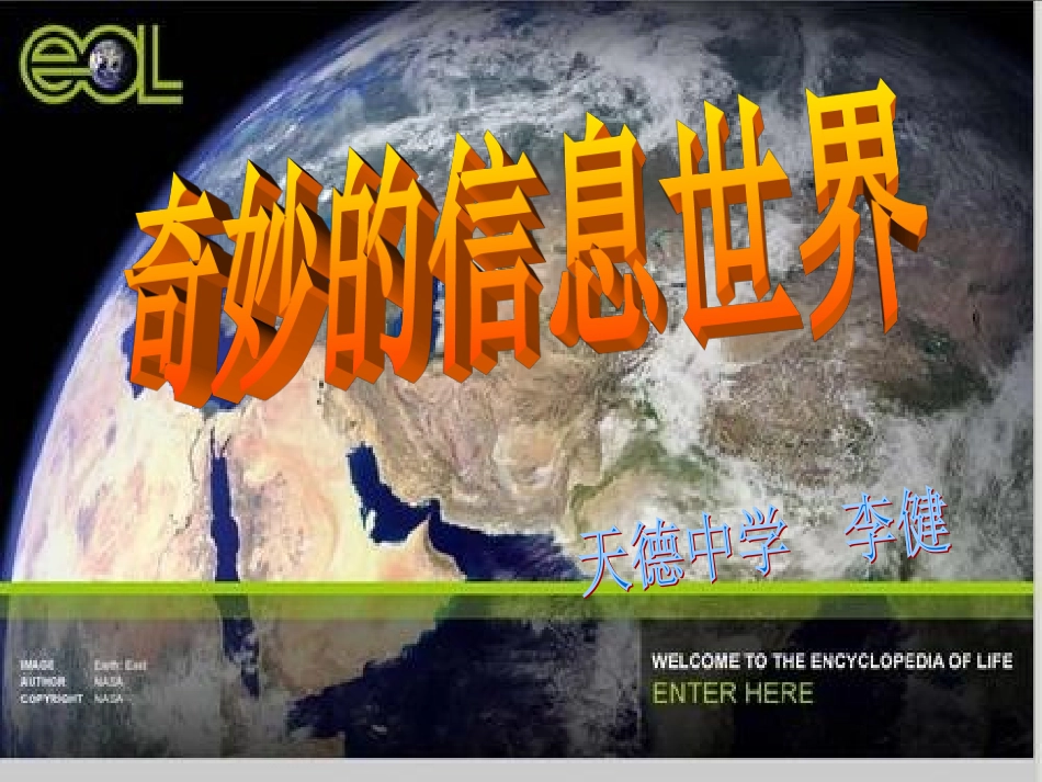 奇妙的信息世界_第1页