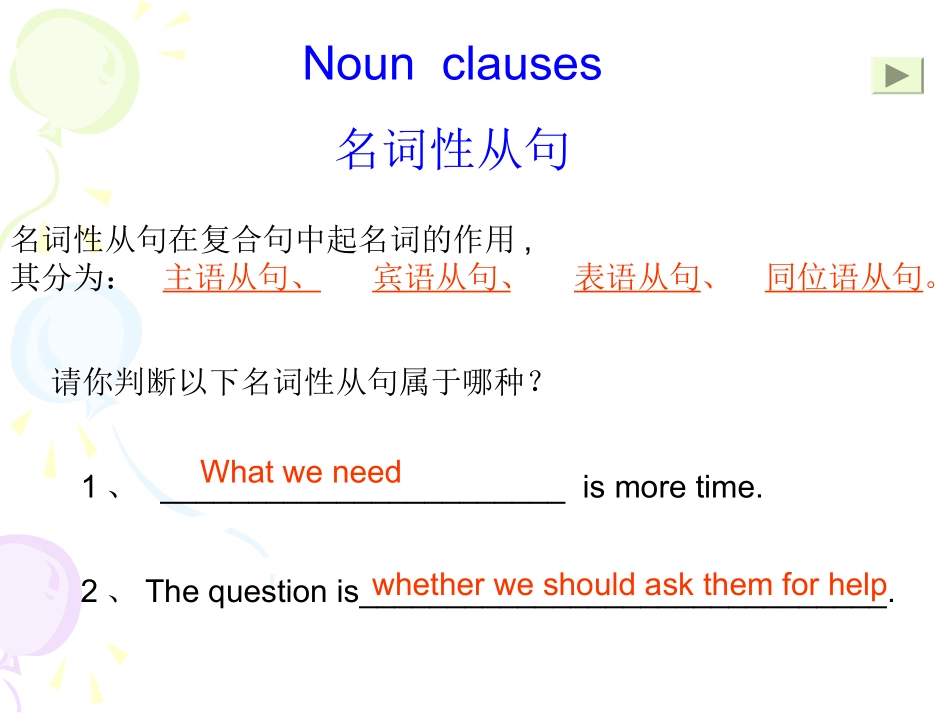 名词性从句课件_第1页