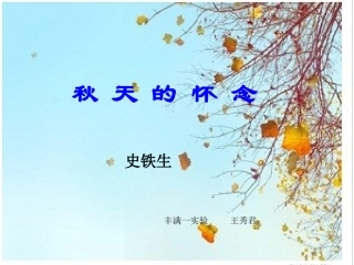 秋---王秀君