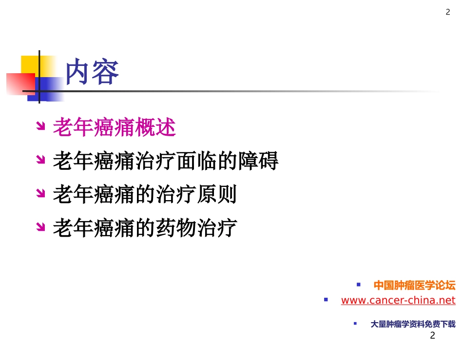 老年癌痛治疗_第2页