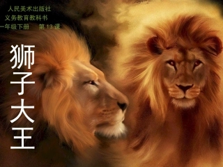 狮子大王课件