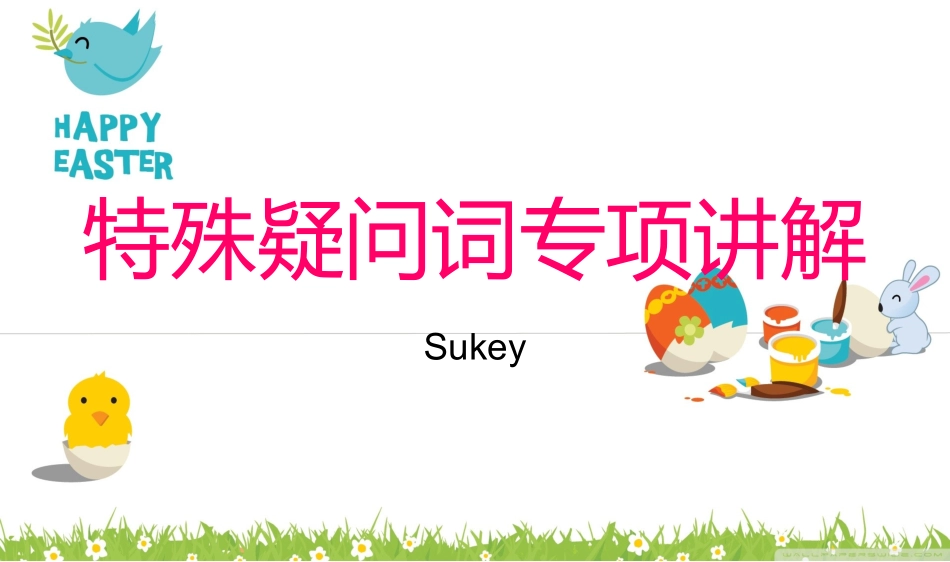 特殊疑问词讲解_第1页