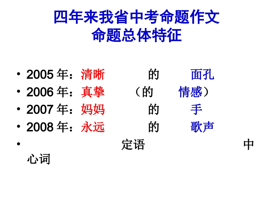 中考命题作文指导_第2页