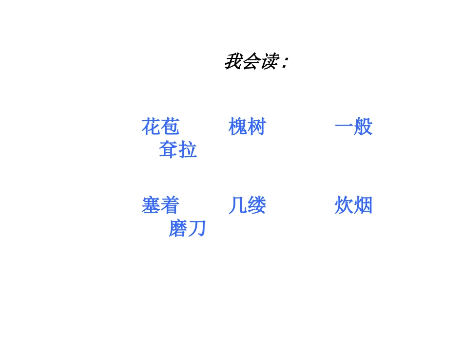 三年级上册第一单元第四课《槐乡的孩子》_第2页