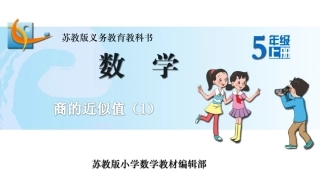 商的近似值（1）