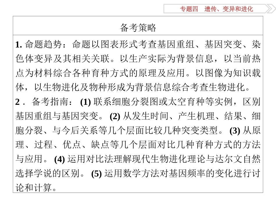 专题43变异、育种和进化_第3页